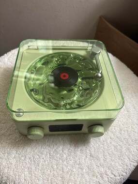 Waves Player Cordless Compact Stereo Sound Ambient Light Creative Present